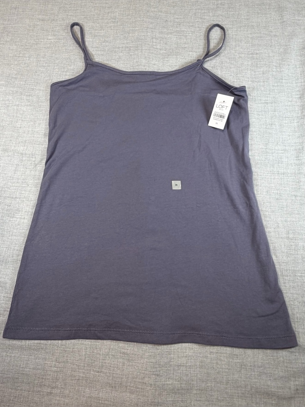 LOFT Slate lavender Spaghetti Strap Camisole